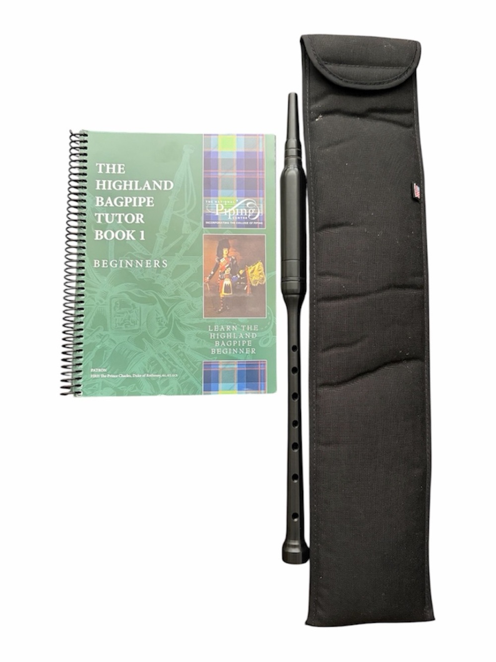 Practice Chanter with Tutor Book and Black Carry Case